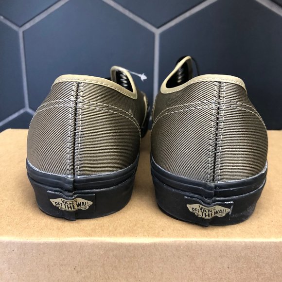 New Vans Authentic Low Olive Black Size 11 - Picture 4 of 6